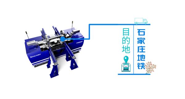 出發(fā)！目的地是2000公里外的石家莊地鐵